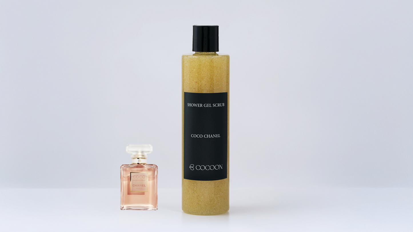 Coco chanel Shower Gel Scrub-شاور جيل سكراب كوكو شانيل