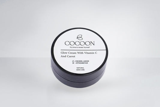 Glow cream with vitamin c and carrot - كريم غلو بالفيتامين c والجزر